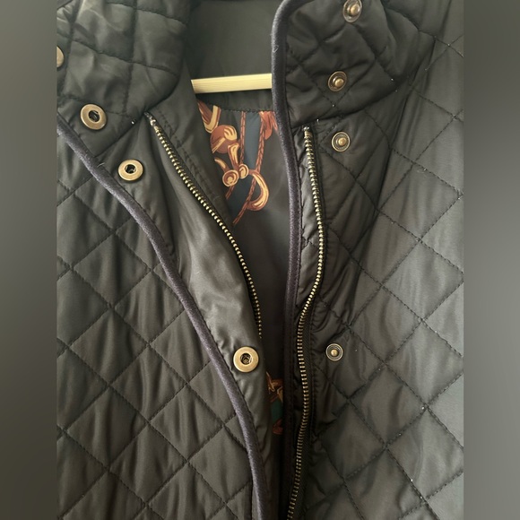 Ralph Lauren Black Quilted Jacket, Horsebit Lining. Sz. XL - Picture 5 of 8